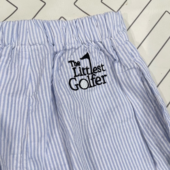 NWT The Littlest Golfer Seersucker Pants - Picture 12 of 13
